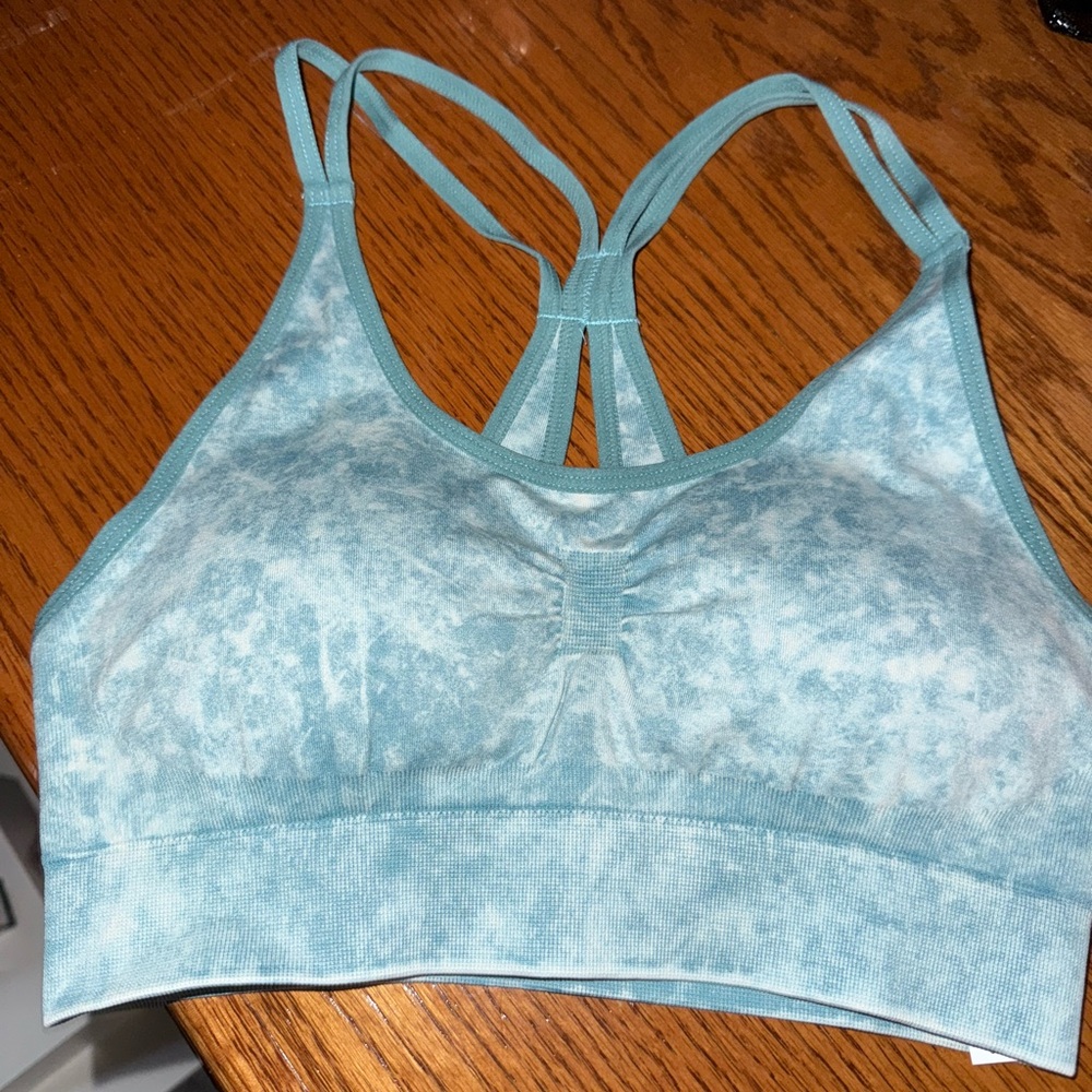 NWOT Champion Light Blue Sports Bra